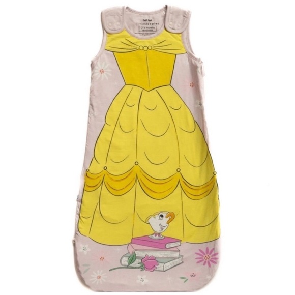 👑 Disney Belle Beauty and the Beast Little Sleepies OG Sleepy Bag Sleep Sack 0-6 - Picture 10 of 10